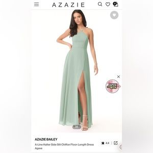 Azazie Bailey Agave Bridesmaid Dress